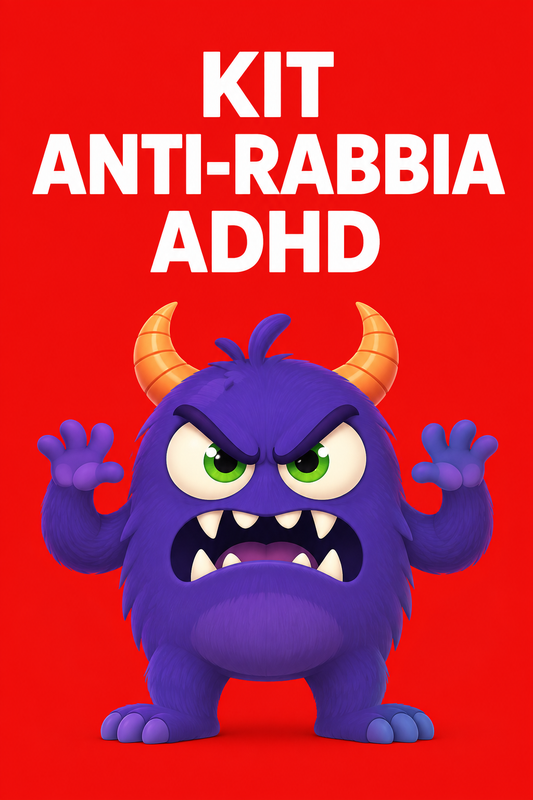 KIT ANTI-RABBIA ADHD - Guida pratica per genitori e insegnanti